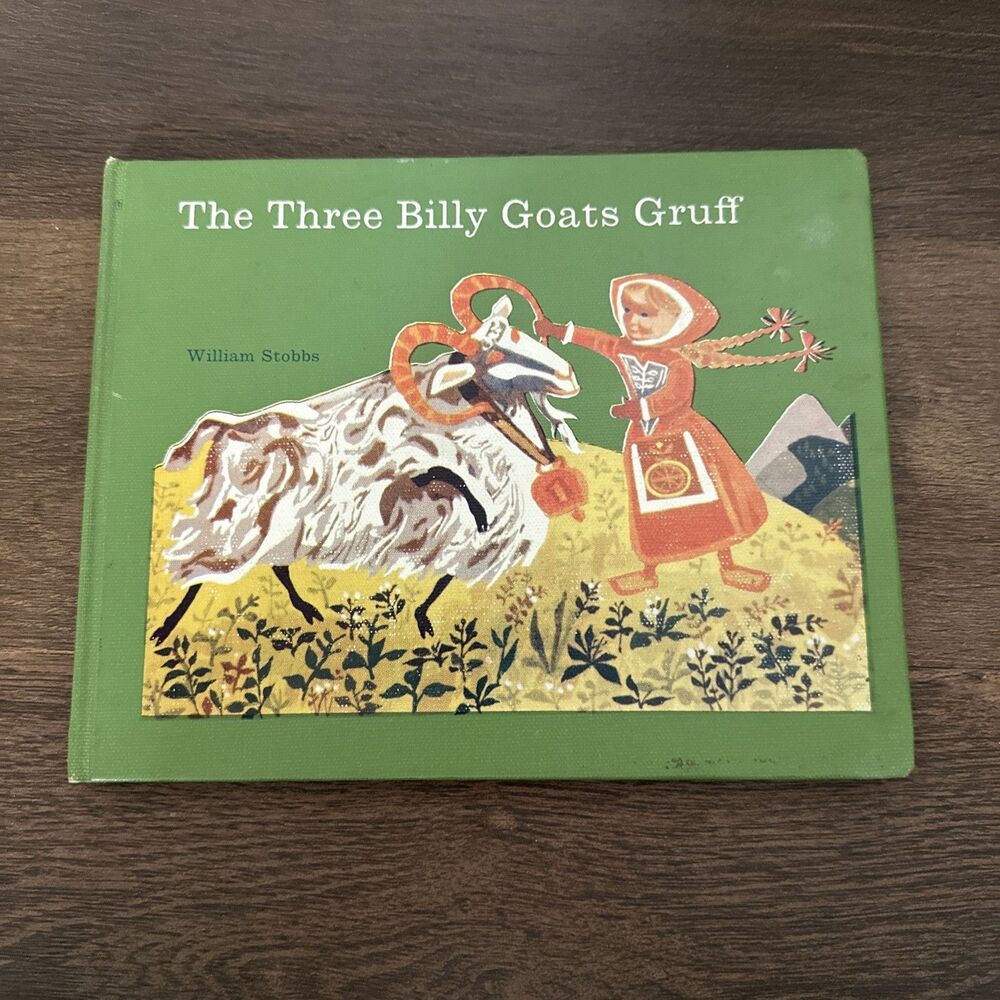 The Three Billy Goats Gruff 1967 Edition Book William Stobbs